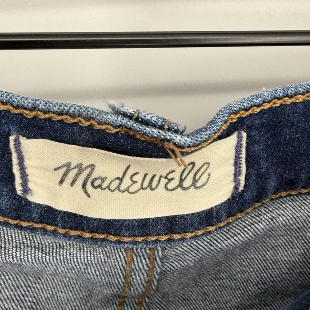 Madewell Women’s Skinny Flare Denim Jeans Size 31x32 Stretch - Picture 3 of 6